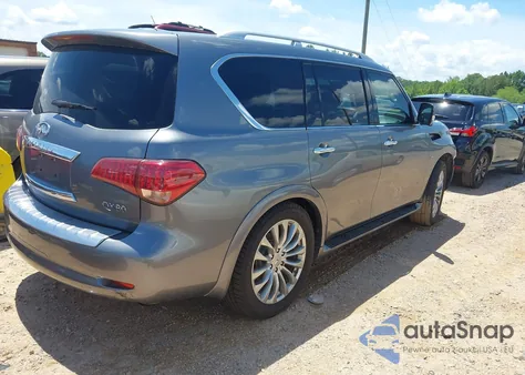 2016 Infiniti Qx80 from USA, damaged, VIN JN8AZ2NE1G9126596